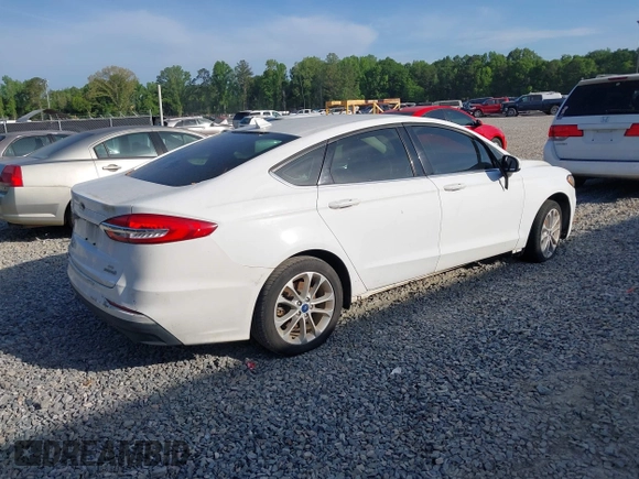 2019 Ford Fusion SE with VIN 3FA6P0LU6KR152166, listed as a IAAI auction lot 42086365 with 158,557 mi miles and . Bid and sale history available at DreamBid. Image 4.