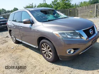 2014 Nissan Pathfinder S with VIN 5N1AR2MM2EC709579, listed as a IAAI auction lot 42676926 with 79,802 mi miles and . Bid and sale history available at DreamBid. Image 1.