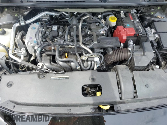 2024 Nissan Sentra SR with VIN 3N1AB8DVXRY351720, listed as a Copart auction lot 58720845 with 6,166 mi miles and Salvage title. Bid and sale history available at DreamBid. Image 11.