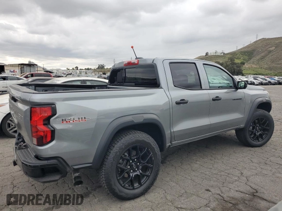 2024 Chevrolet Colorado 4WD Trail Boss with VIN 1GCPTEEK3R1253043, listed as a Copart auction lot 53705385 with 3,706 mi miles and Salvage title. Bid and sale history available at DreamBid. Image 3.