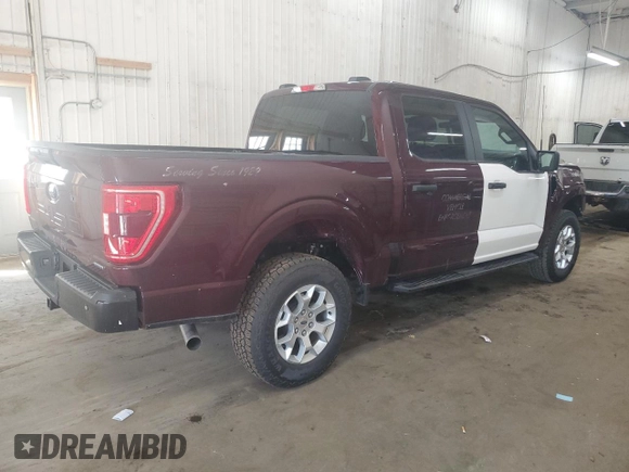 2023 Ford F-150 z VIN 1FTFW1P8XPKF57362, wystawiony jako Copart lot #53334115 z przebiegiem 485 mil mil oraz Szkoda całkowita • Salvage title. Historia ofert i sprzedaży dostępna na DreamBid. Obrazek 3.