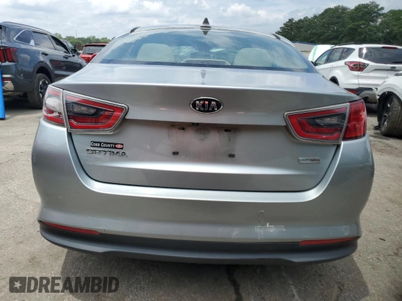 2014 Kia Optima LX with VIN KNAGM4AD5E5076946, listed as a Copart auction lot 59441775 with 138,006 mi miles and Salvage title. Bid and sale history available at DreamBid. Image 6.