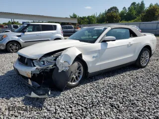 2012 Ford Mustang GT with VIN 1ZVBP8FF5C5234198, listed as a Copart auction lot 61389275 with 128,952 mi miles and Salvage title. Bid and sale history available at DreamBid. Image 1.