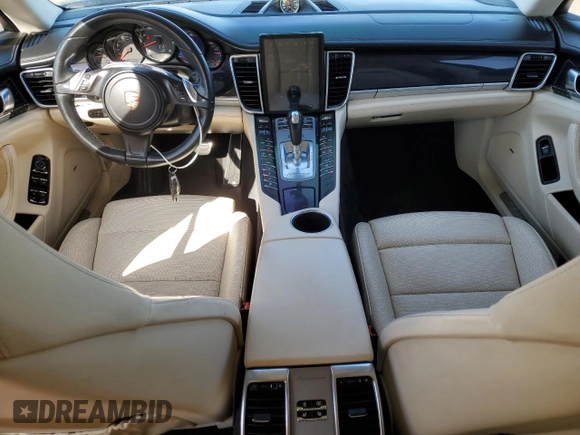 2013 Porsche Panamera with VIN WP0AA2A75DL018457, listed as a Copart auction lot 52576565 with 93,893 mi miles and Salvage Title. Bid and sale history available at carsss.com. Image 8.
