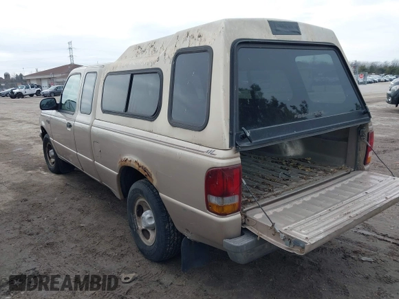 1995 Ford Ranger Splash with VIN 1FTCR14U6SPA67993, listed as a IAAI auction lot 41701522 with 216,510 mi miles. Bid and sale history available at carsss.com. Image 3.