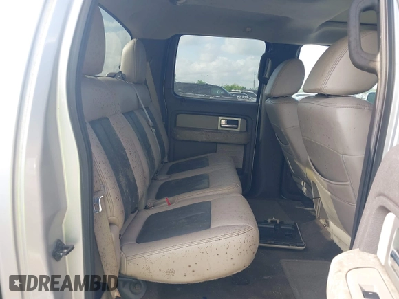 2010 Ford F-150 XL with VIN 1FTEW1C83AFB40201, listed as a IAAI auction lot 42100958 with 166,997 mi miles. Bid and sale history available at carsss.com. Image 8.