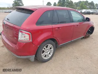 2007 Ford Edge SEL with VIN 2FMDK38CX7BA35354, listed as a IAAI auction lot 41896699 with 189,340 mi miles. Bid and sale history available at carsss.com. Image 4.