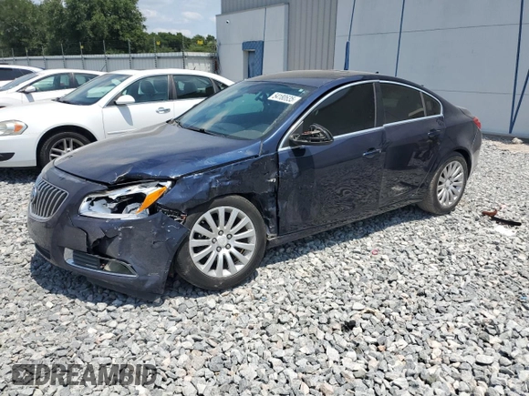 2011 Buick Regal CXL RL4 z VIN 2G4GS5EC6B9196992, wystawiony jako Copart lot #54180635 z przebiegiem 70 788 mil mil oraz Szkoda całkowita • Salvage title. Historia ofert i sprzedaży dostępna na DreamBid. Obrazek 1.