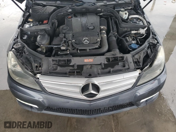2013 Mercedes-Benz C 250 Sport with VIN WDDGF4HBXDA787894, listed as a Copart auction lot 85084134 with 148,723 mi miles and Salvage Title. Bid and sale history available at DreamBid. Image 11.