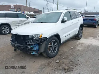 2020 Jeep Grand Cherokee Limited X with VIN 1C4RJFBG7LC360502, listed as a IAAI auction lot 42346324 with 60,607 mi miles and . Bid and sale history available at DreamBid. Image 2.