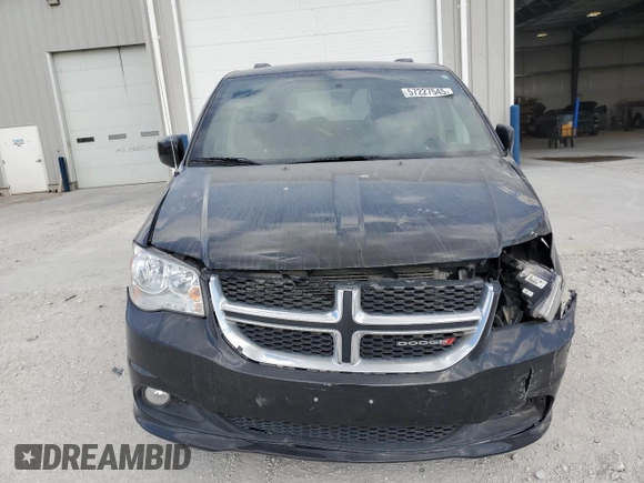 2018 Dodge Grand Caravan SXT z VIN 2C4RDGCG0JR267403, wystawiony jako Copart lot #57227545 z przebiegiem 117 549 mil mil oraz Szkoda całkowita • Salvage title. Historia ofert i sprzedaży dostępna na DreamBid. Obrazek 5.