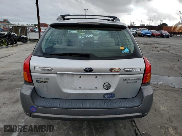 2006 Subaru Outback 3.0R Ltd with VIN 4S4BP85C064340896, listed as a Copart auction lot 48721465 with 140,202 mi miles and Salvage Title. Bid and sale history available at carsss.com. Image 6.