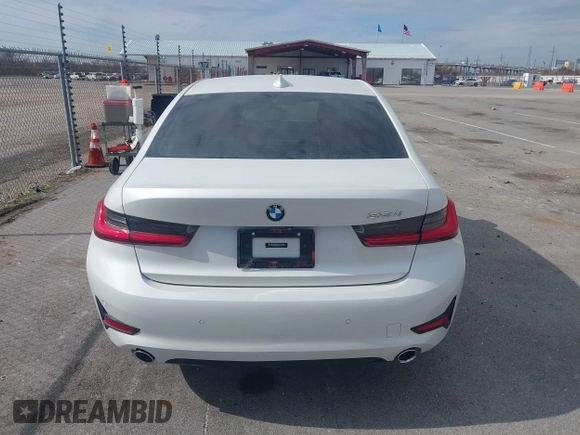 2020 BMW 3 Series 330i with VIN 3MW5R1J06L8B43574, listed as a IAAI auction lot 41365505 with 37,405 mi miles. Bid and sale history available at carsss.com. Image 16.