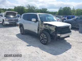 2017 Jeep Renegade Latitude z VIN ZACCJBBB1HPG32435, wystawiony jako IAAI lot #42254411 z przebiegiem 162 864 mil mil oraz . Historia ofert i sprzedaży dostępna na DreamBid. Obrazek 1.