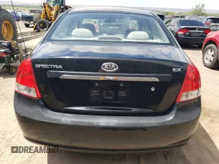 2009 Kia Spectra EX with VIN KNAFE221895631802, listed as a Copart auction lot 69585164 with 223,488 mi miles and Clean Title. Bid and sale history available at carsss.com. Image 6.
