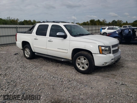 2008 Chevrolet Avalanche 3LT with VIN 3GNEC12058G107592, listed as a Copart auction lot 73530484 with Not provided miles and Salvage title. Bid and sale history available at DreamBid. Image 4.