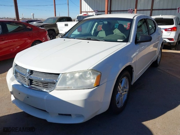 2008 Dodge Avenger SXT with VIN 1B3LC56R78N656770, listed as a IAAI auction lot 41636397 with 172,346 mi miles. Bid and sale history available at carsss.com. Image 12.