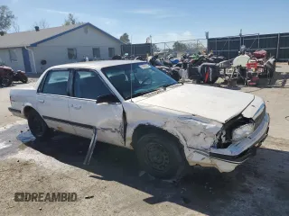 1992 Buick Century Special with VIN 1G4AG54N3N6480148, listed as a Copart auction lot 75562664 with 145,469 mi miles and Salvage Title. Bid and sale history available at carsss.com. Image 4.