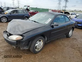 2000 Ford Escort ZX2 with VIN 3FAKP1135YR255974, listed as a Copart auction lot 69622744 with 97,834 mi miles and Salvage Title. Bid and sale history available at carsss.com. Image 1.