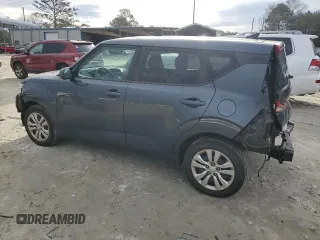 2020 Kia Soul LX with VIN KNDJ23AU3L7003181, listed as a Copart auction lot 42324525 with 82,907 mi miles and Salvage Title. Bid and sale history available at carsss.com. Image 2.