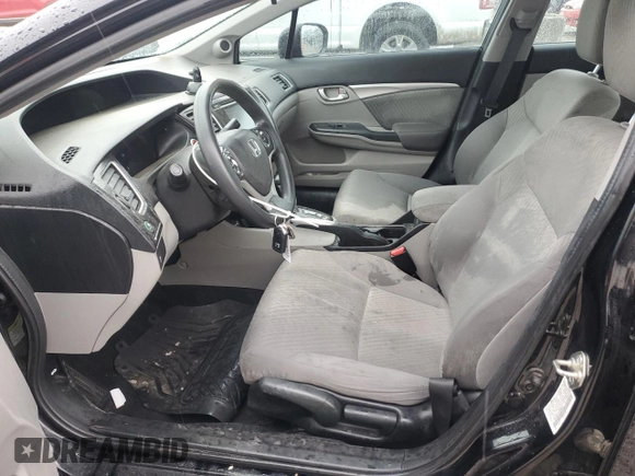 2014 Honda Civic Sedan EX with VIN 19XFB2F81EE083031, listed as a Copart auction lot 47484075 with 258,230 mi miles and Salvage Title. Bid and sale history available at carsss.com. Image 7.