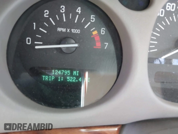 2003 Buick LeSabre Custom with VIN 1G4HP54K134150411, listed as a IAAI auction lot 42047620 with 124,795 mi miles. Bid and sale history available at carsss.com. Image 14.
