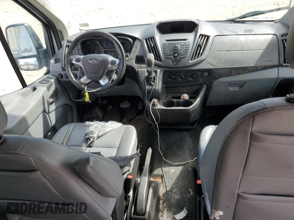 2017 Ford Transit XL with VIN 1FBZX2YM0HKA39147, listed as a Copart auction lot 49608205 with 196,524 mi miles and Salvage Title. Bid and sale history available at DreamBid. Image 8.
