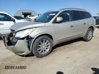 2014 Buick Enclave Leather with VIN 5GAKVBKD6EJ368384, listed as a Copart auction lot 48635855 with 202,879 mi miles and Salvage Title. Bid and sale history available at carsss.com. Image 1.