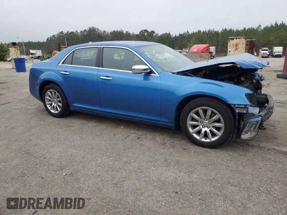 2014 Chrysler 300 with VIN 2C3CCAEG3EH378627, listed as a Copart auction lot 51598315 with 135,293 mi miles and Salvage Title. Bid and sale history available at carsss.com. Image 4.