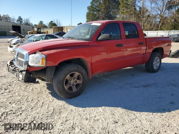 2006 Dodge Dakota ST with VIN 1D7HE28K56S533471, listed as a Copart auction lot 83462934 with 114,097 mi miles and Salvage Title. Bid and sale history available at carsss.com. Image 1.