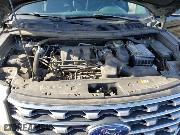 2016 Ford Explorer XLT with VIN 1FM5K7D83GGA52132, listed as a Copart auction lot 45406385 with 134,703 mi miles and Salvage Title. Bid and sale history available at carsss.com. Image 12.