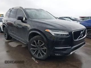 2017 Volvo XC90 Momentum with VIN YV4A22PK0H1138979, listed as a IAAI auction lot 41688278 with 129,907 mi miles. Bid and sale history available at carsss.com. Image 1.
