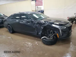 2020 Cadillac CT6 Premium Luxury with VIN 1G6KE5RS1LU108493, listed as a Copart auction lot 87743705 with 39,088 mi miles and Salvage title. Bid and sale history available at DreamBid. Image 4.