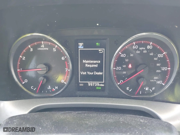 2018 Toyota RAV4 SE with VIN 2T3JFREVXJW817341, listed as a IAAI auction lot 41599972 with 99,739 mi miles. Bid and sale history available at carsss.com. Image 7.