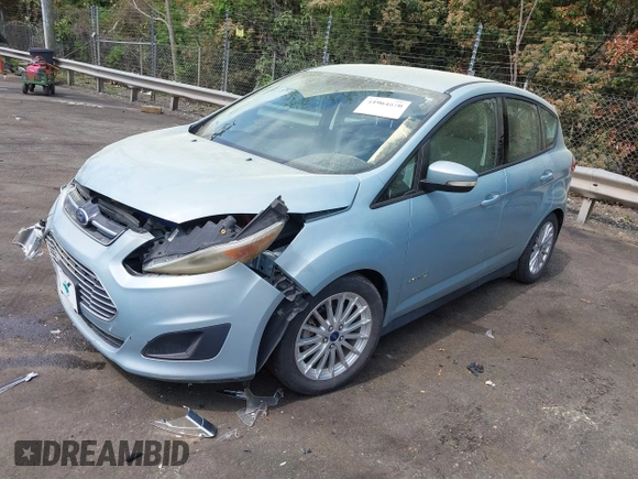 2014 Ford C-Max SE with VIN 1FADP5AU9EL519720, listed as a IAAI auction lot 41964610 with 71,985 mi miles. Bid and sale history available at carsss.com. Image 2.