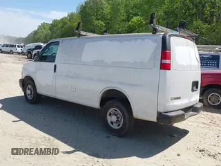 2021 Chevrolet Express Cargo with VIN 1GCWGAFP2M1262456, listed as a IAAI auction lot 42007767 with 56,144 mi miles and . Bid and sale history available at DreamBid. Image 3.