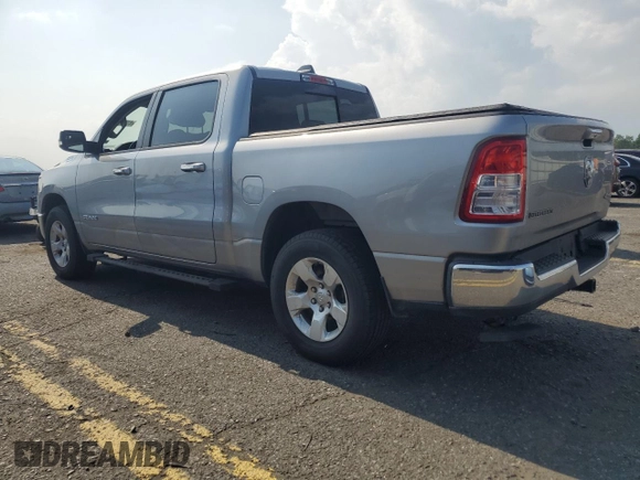 2020 Ram 1500 Big Horn with VIN 1C6RRFFG5LN102316, listed as a Copart auction lot 61872785 with 52,017 mi miles and Salvage title. Bid and sale history available at DreamBid. Image 2.