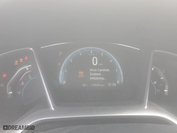 2016 Honda Civic Sedan EX with VIN 19XFC2F79GE085925, listed as a Copart auction lot 48923165 with 143,635 mi miles and Salvage Title. Bid and sale history available at carsss.com. Image 9.