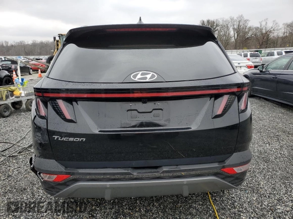 2023 Hyundai Tucson Limited with VIN 5NMJE3AE6PH285024, listed as a Copart auction lot 46081825 with Not Provided miles and Salvage Title. Bid and sale history available at carsss.com. Image 6.
