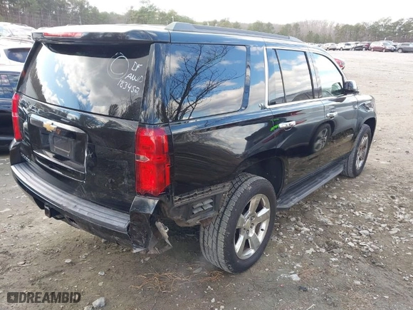 2016 Chevrolet Tahoe LT with VIN 1GNSCBKC4GR183452, listed as a IAAI auction lot 41422110 with 166,045 mi miles. Bid and sale history available at carsss.com. Image 4.
