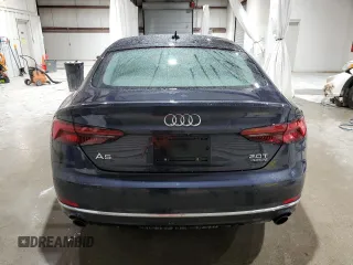 2018 Audi A5 Sportback Premium Plus with VIN WAUBNCF58JA040012, listed as a Copart auction lot 53456135 with 157,627 mi miles and Salvage Title. Bid and sale history available at carsss.com. Image 6.