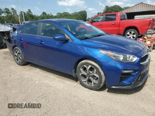 2019 Kia Forte LXS with VIN 3KPF24AD4KE107057, listed as a Copart auction lot 61858535 with 54,807 mi miles and Salvage title. Bid and sale history available at DreamBid. Image 4.