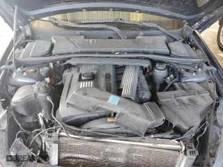 2007 BMW 3 Series 328i with VIN WBAVA33507KX80797, listed as a Copart auction lot 47377575 with 0 mi miles and Salvage Title. Bid and sale history available at carsss.com. Image 11.