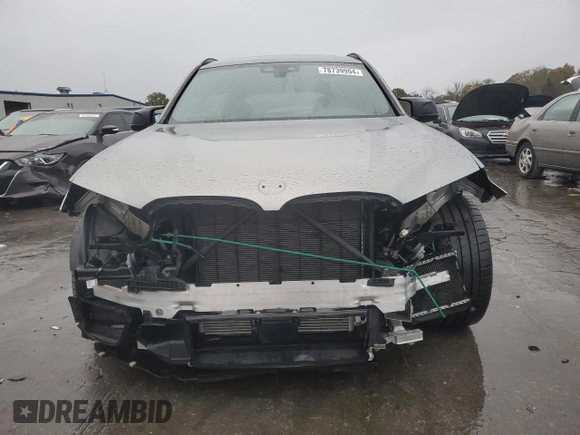 2020 BMW X3 M Competition with VIN 5YMTS0C06LLT10876, listed as a Copart auction lot 78739994 with 42,351 mi miles and Salvage title. Bid and sale history available at DreamBid. Image 5.