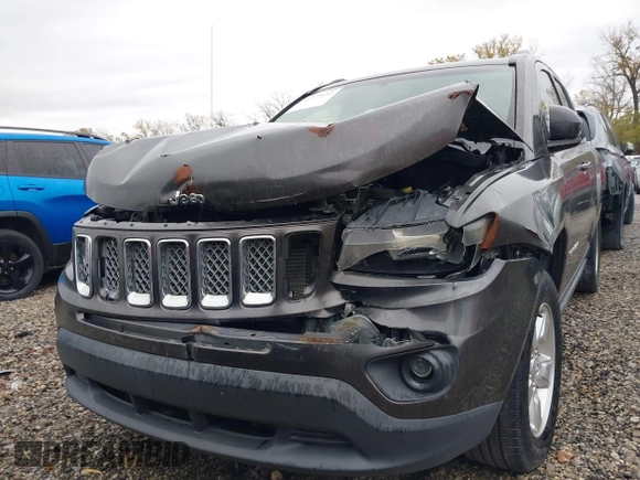 2016 Jeep Compass High Altitude Edition with VIN 1C4NJCEA6GD619825, listed as a IAAI auction lot 40775452 with 101,199 mi miles. Bid and sale history available at carsss.com. Image 6.