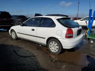 2000 Honda Civic DX z VIN 2HGEJ644XYH112297, wystawiony jako Copart lot #45960935 z przebiegiem 91 235 mil mil oraz Czysty tytuł • Clean title. Historia ofert i sprzedaży dostępna na DreamBid. Obrazek 2.