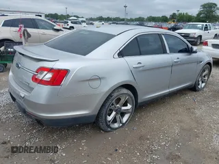 2010 Ford Taurus SHO with VIN 1FAHP2KT1AG117411, listed as a IAAI auction lot 42754452 with 156,964 mi miles and . Bid and sale history available at DreamBid. Image 4.