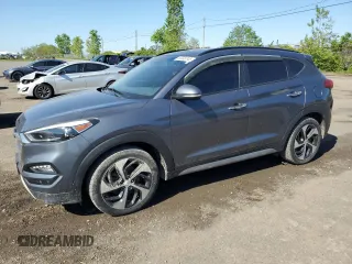 2017 Hyundai Tucson Limited z VIN KM8J3CA23HU270627, wystawiony jako Copart lot #58698745 z przebiegiem 147 150 mil mil oraz Tytuł czysty. Historia ofert i sprzedaży dostępna na DreamBid. Obrazek 1.