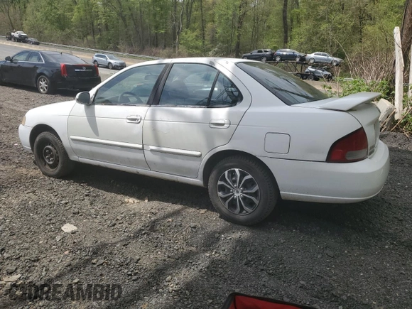 2002 Nissan Sentra GXE z VIN 3N1CB51A62L552428, wystawiony jako Copart lot #53680465 z przebiegiem 139 006 mil mil oraz Szkoda całkowita • Salvage title. Historia ofert i sprzedaży dostępna na DreamBid. Obrazek 2.