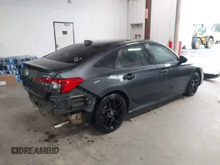 2024 Honda Civic Sport with VIN 2HGFE2F55RH572010, listed as a IAAI auction lot 41944490 with 12,157 mi miles and . Bid and sale history available at DreamBid. Image 4.